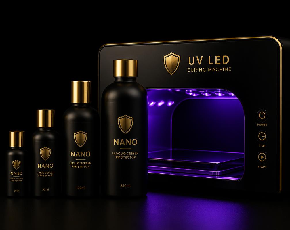 Produtos de blindagem líquida e máquina de cura em LED
